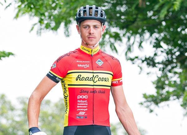 Having accumulated a number of wins on the road in 2016, the RoadCover Elite PLUS pair of Bradley Potgieter (pictured) and Clint Hendricks will take on their maiden mountain bike stage race when they line up for the 2016 KAP sani2c starting at Glencairn Farm outside Himeville from 12-14 May 2016. Photo: Liam Philley