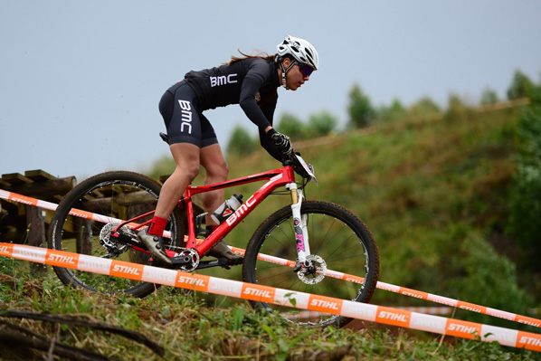 The Junior Women’s XCO race saw South African National Road Champion and South African MTB Marathon Champion Danielle Strydom (Swiss Cycles) take a clear victory in the three lap race in a time of one hour 14 minutes and 45 seconds at the 2016 Pietermaritzburg MTB Festival at Cascades MTB Park on Saturday 30 April.  Photo: Darren Goddard