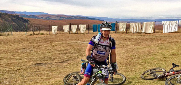 RMB Change a Life MTB Academy founder and keen adventurer, Martin Dreyer has broken the Ride to Rhodes time record by over a day after completing the self-navigated, non-stop, 575km mountain bike event from Pietermaritzburg to the Eastern Cape town of Rhodes in 49 hours and 47 minutes. Photo supplied/Gameplan Media