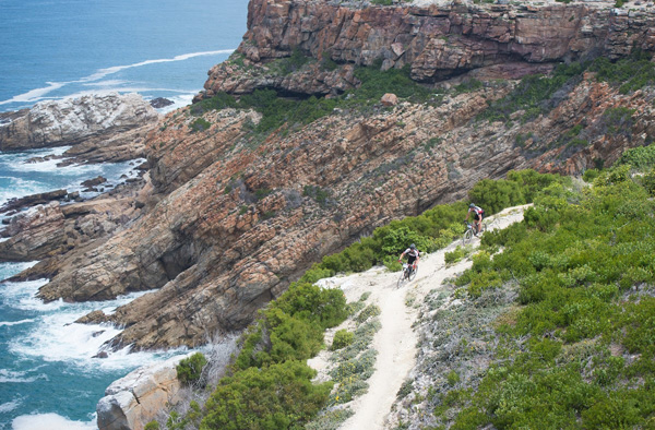 The 2016 Cape Pioneer Trek international mountain bike stage race will once again start with a Prologue stage at on the coast at Mossel Bay. Photo: zcmc.co.za