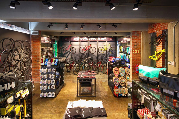 Easy-to-navigate layout and tactical lighting enhance the retail experience at THIS WAY OUT Cape Town.