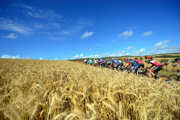 Competitors enjoyed ideal weather and beautiful scenery during Stage 1 of the Cape Pioneer Trek international mountain bike stage race in Mossel Bay, South Africa on Monday. Photo: www.zcmc.co.za