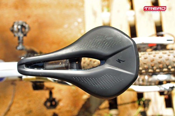 Top view of Specialized's Power Saddle.