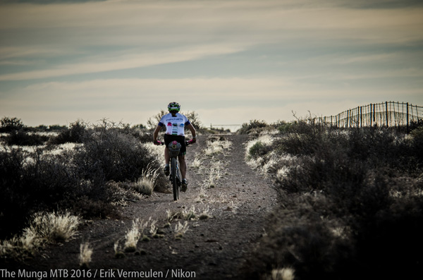 Mountain bikers race non-stop over a distance of 1000km from Bloemfontein to Wellington in South Africa