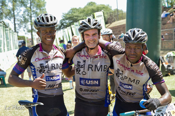 Sipho Kupiso, Martin Dreyer & Scelo at the Wartbeurg Classic.