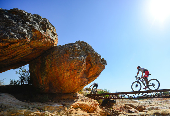 Long, steep climbs ensure that all three days are a formidable challenge, even for the most seasoned professionals. Photo: www.zcmc.co.za