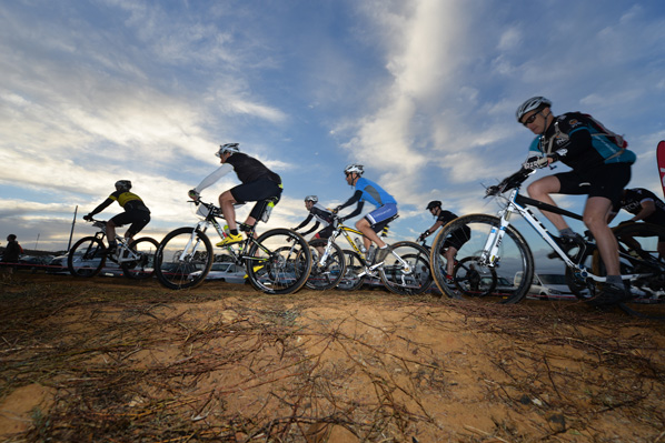 In races you get to share the suffering and the rewards with others that love mountain biking as much as you do, possibly more!Photo: www.zcmc.co.za