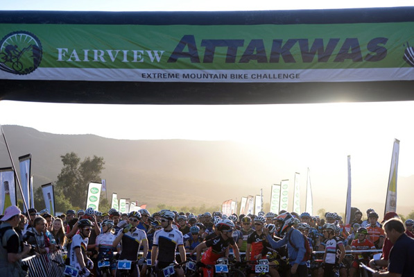 With a 1000-participant limit, the Fairview Attakwas Extreme MTB Challenge is one of the most prestigious one-day races in South Africa. The 2017 edition, which takes place on Saturday has been granted International Cycling Union grading status. Photo: www.zcmc.co.za