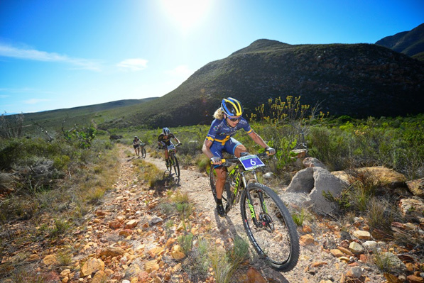 Swedish champion, Jennie Stenerhag, who punctured while leading last year, will return for another shot at the coveted the Fairview Attakwas Extreme MTB Challenge women’s crown in South Africa on Saturday. Photo: www.zcmc.co.za