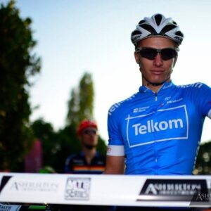 Team BCX (Telkom) rider HB Kruger. Photo: Zoon Cronje