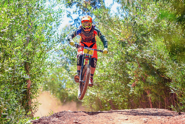 In the Junior Men's category, Cullen McMaster impressed with nine minutes on the second placed rider in his category in Helderberg on Sunday 29 January. Photo: Theo Bruwer