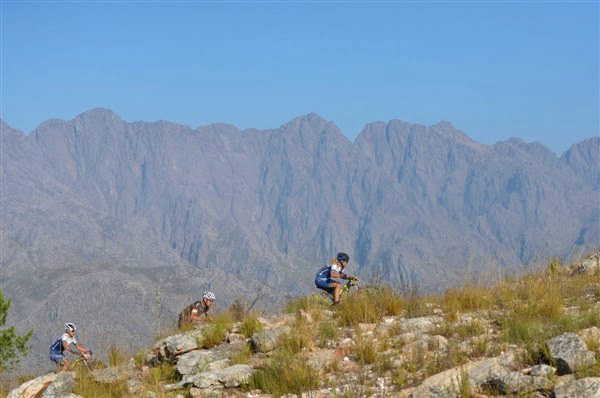 Steep ascents and rugged mountain terrain are a prominent feature of the Momentum Health Tankwa Trek, presented by Biogen, from 11-13 February. Photo: www.zcmc.co.za